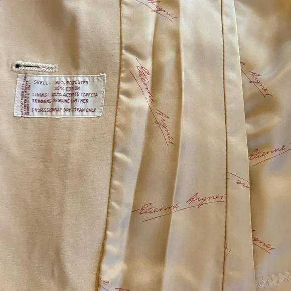 Women's Tan Button-Up Jacket - Picture 7 of 15
